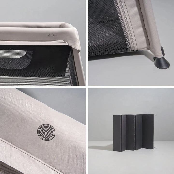 Silver Cross Slumber 3-in-1 Travel Cot - Stone