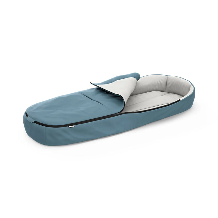 Thule stroller footmuff mid blue