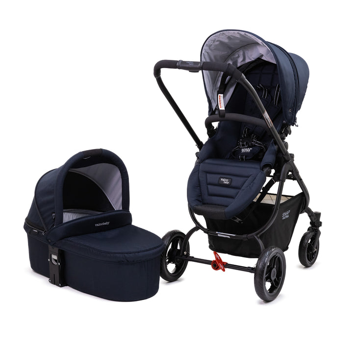 Valco Baby Snap Ultra P + Bassinet Bundle - Navy