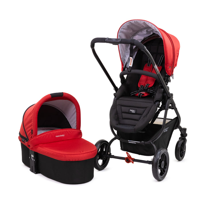 Valco Baby Snap Ultra P + Bassinet Bundle - Red