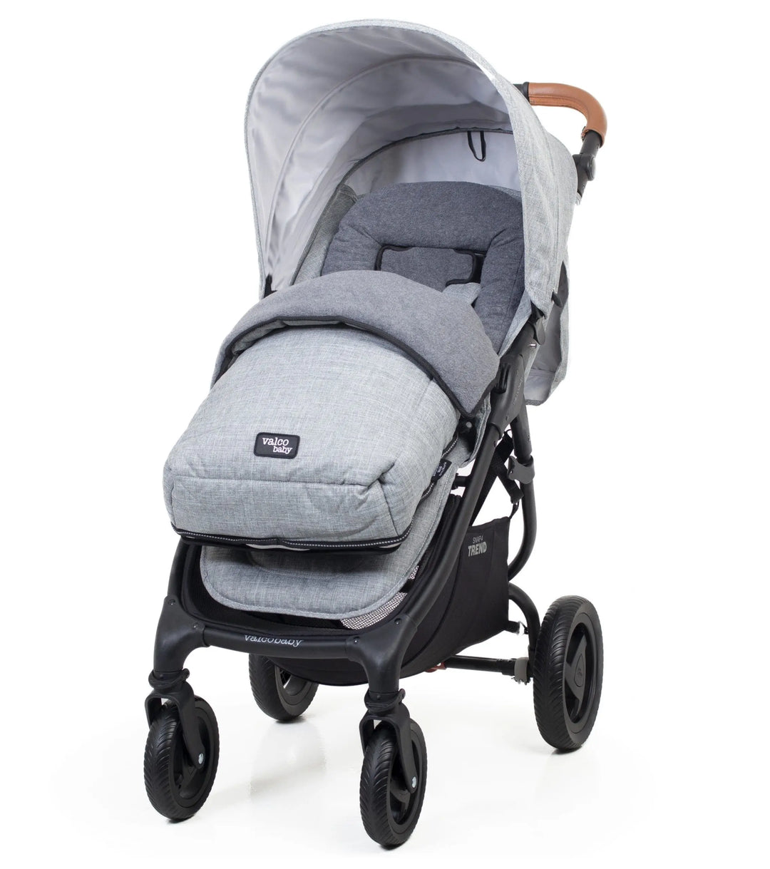 Valco Baby Snug Footmuff Grey Marle(A9805) (Ex-Display)