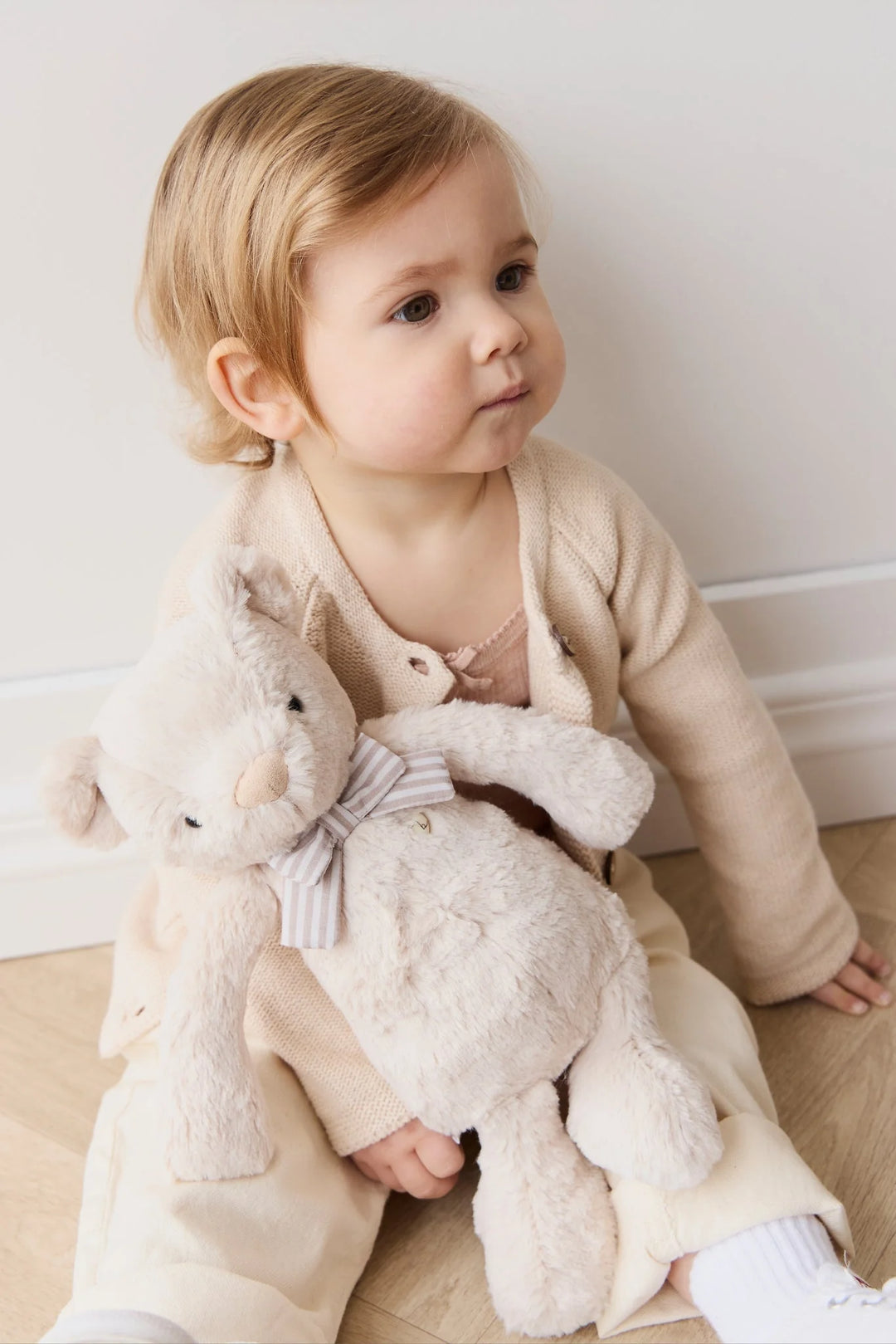Snuggle Bunnies - - Georgie With Bow
