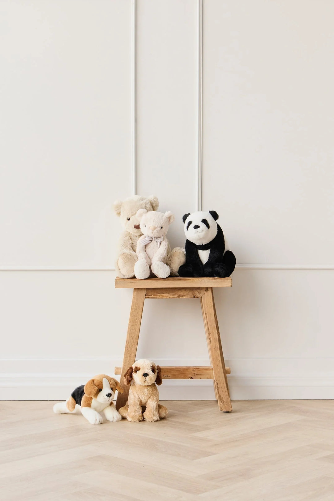 Snuggle Bunnies - - Georgie With Bow