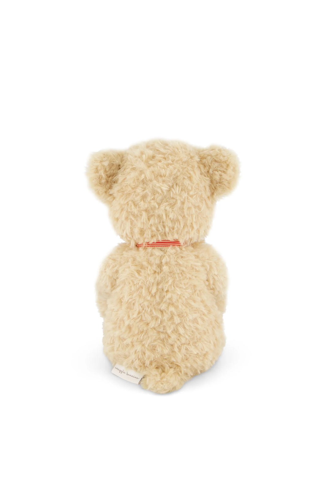 Snuggle Bunnies Arthur the Bear with Red Stripe Bow