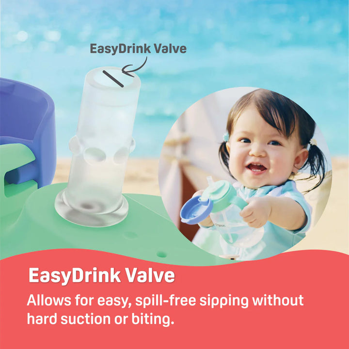 Pigeon StarTouch™ Straw Cup with Gravity Ball 250ml - Berry Blast