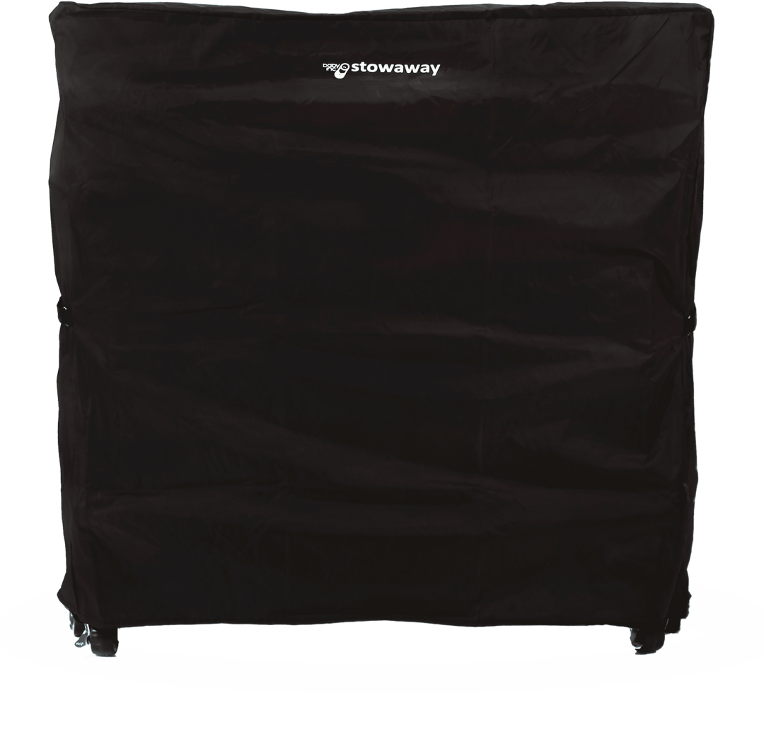 Baby Inc Stowaway Foldable Wooden Cot-White(N9608)