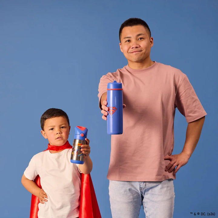 B.Box Insulated Drink Bottle 350ml - Superman