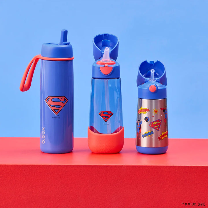 B.Box Insulated Drink Bottle 350ml - Superman