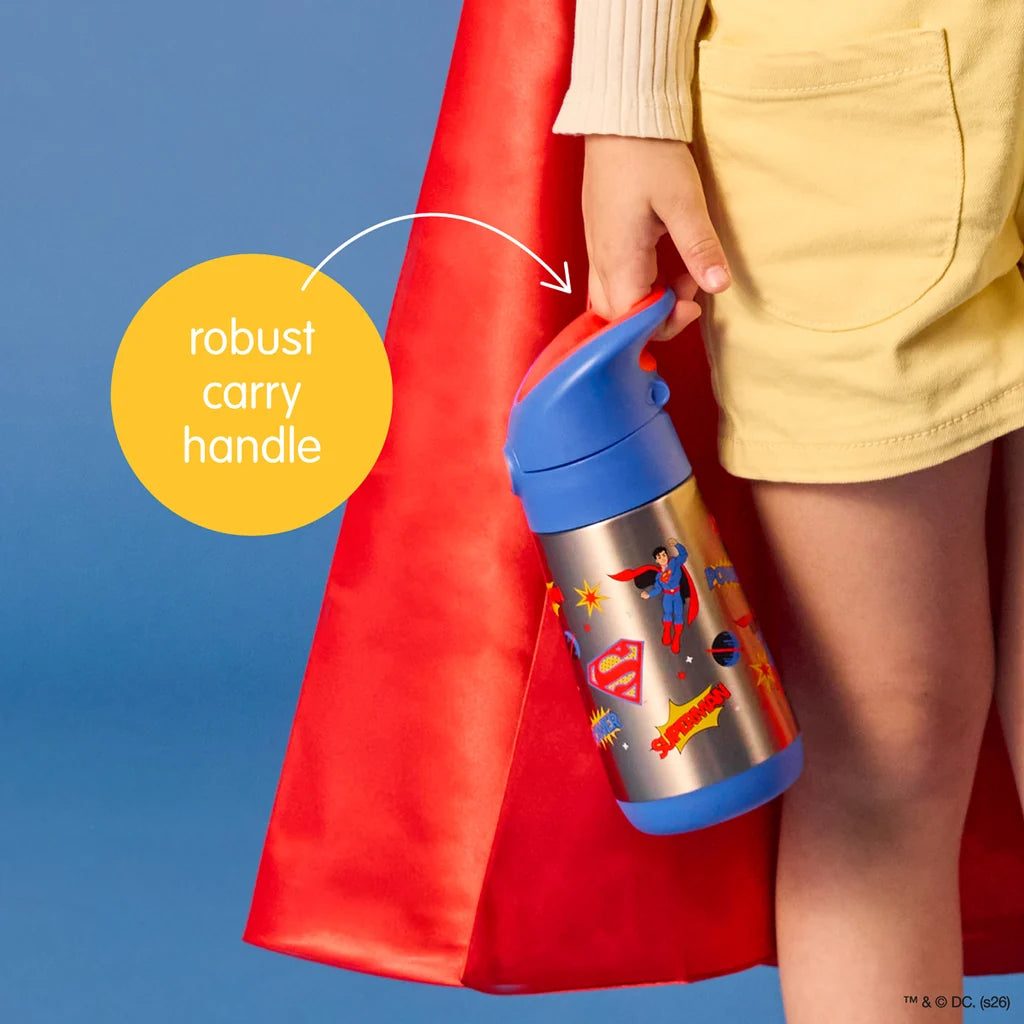 B.Box Insulated Drink Bottle 350ml - Superman
