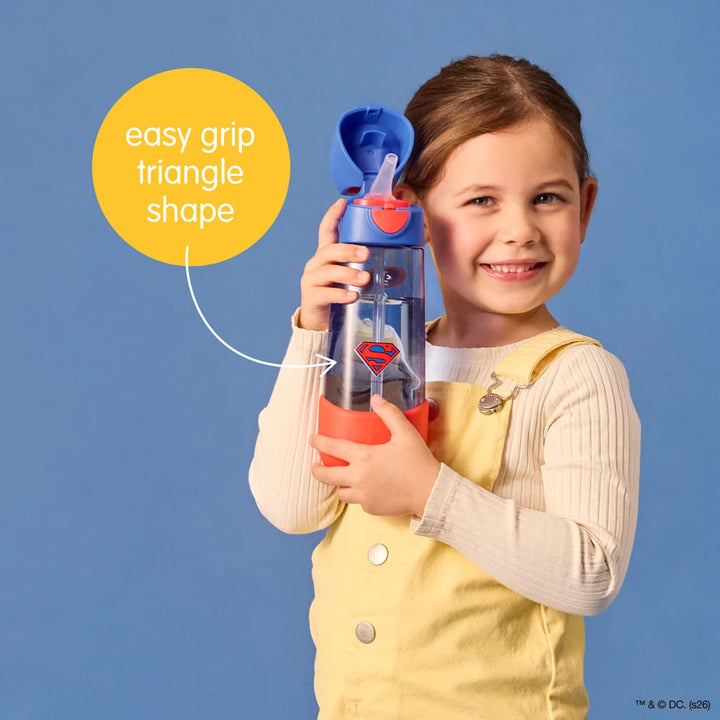 B.box Tritan Drink Bottle 600mL - Superman