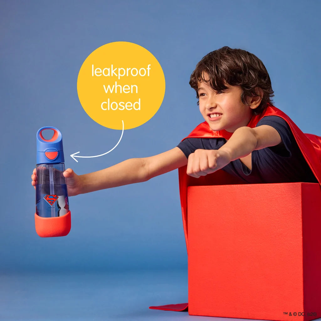 B.box Tritan Drink Bottle 600mL - Superman