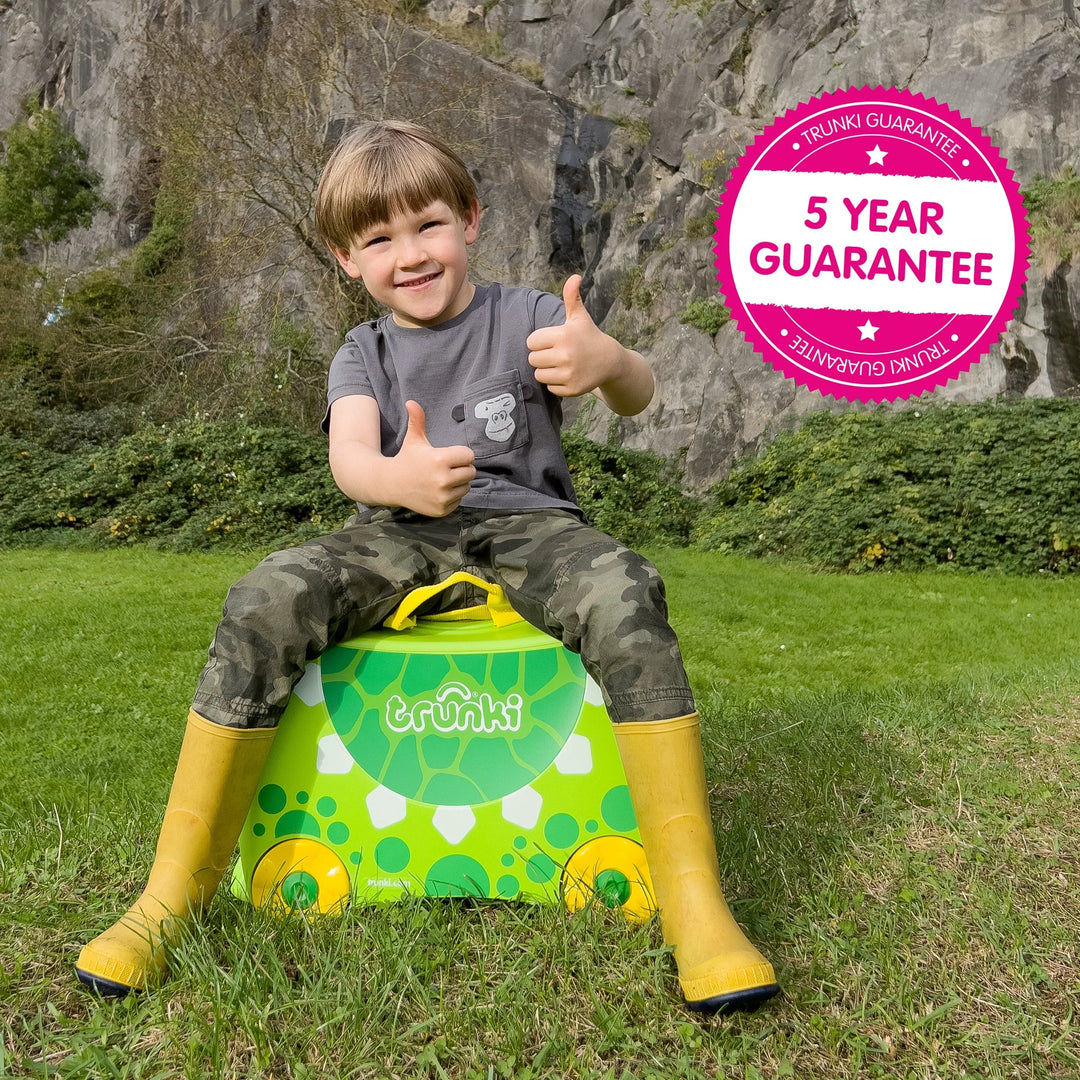 Trunki Ride on Luggage - Dudley the Dinosaur