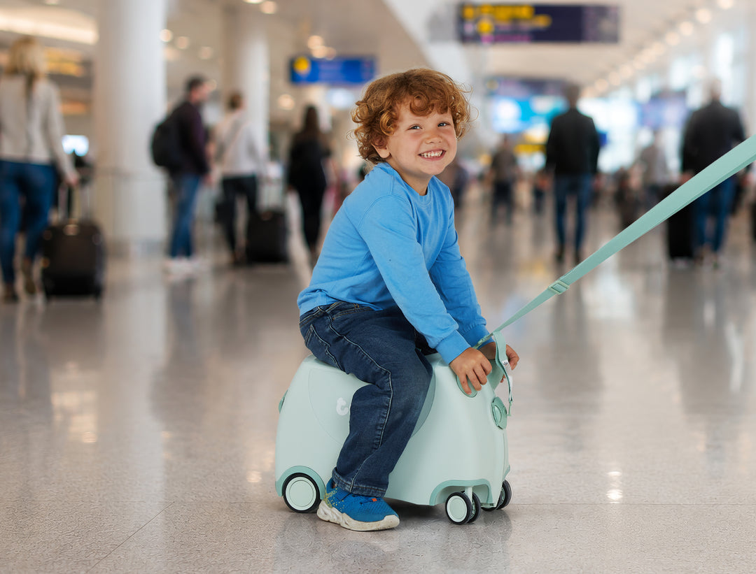 Trunki Glide Ride-on Luggage - Sage Green
