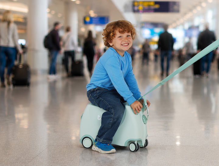 Trunki Glide Ride-on Luggage - Sage Green