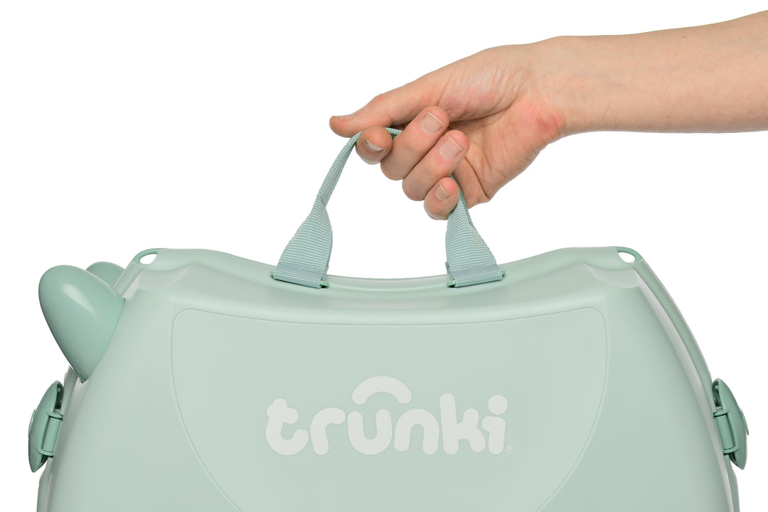 Trunki Glide Ride-on Luggage - Sage Green