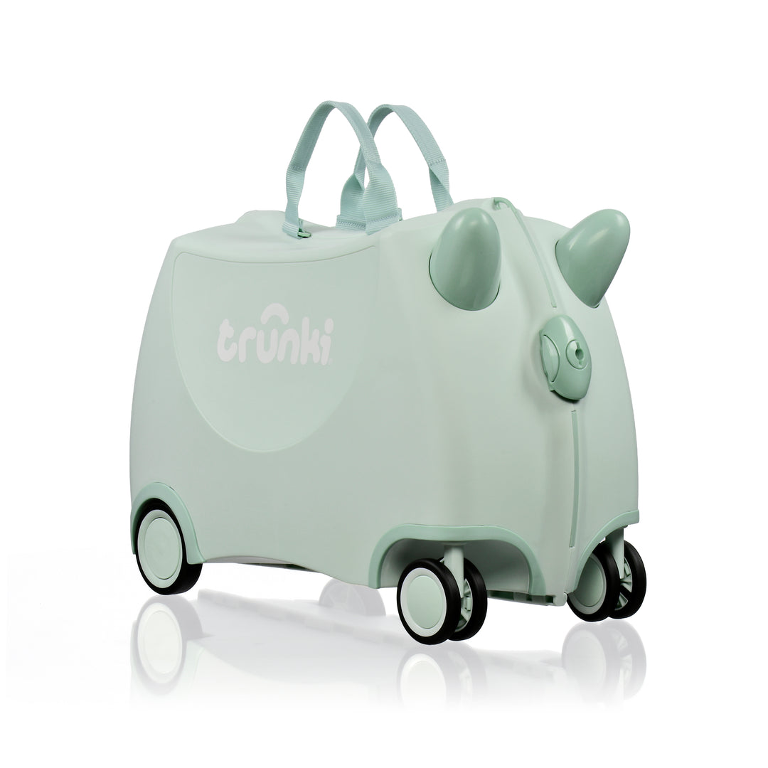 Trunki Glide Ride-on Luggage - Sage Green