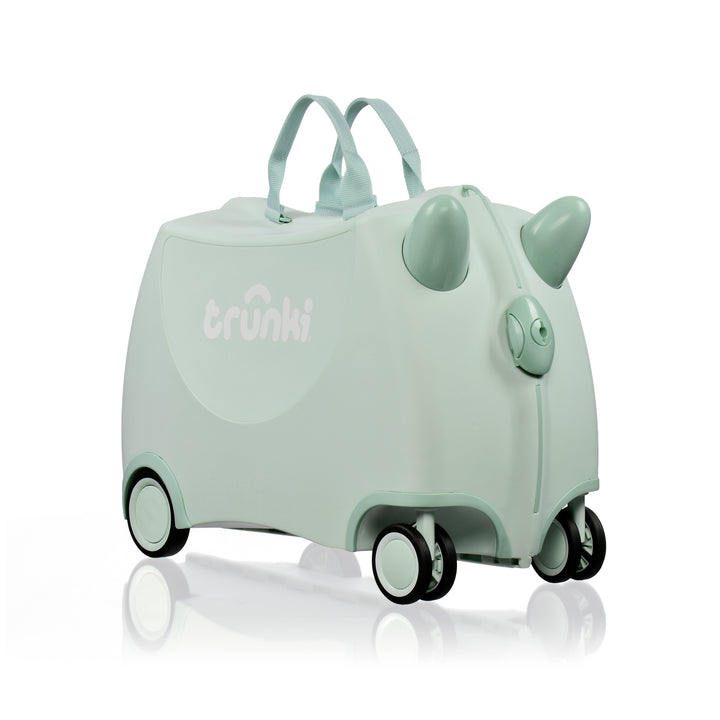 Trunki Glide Ride-on Luggage - Sage Green