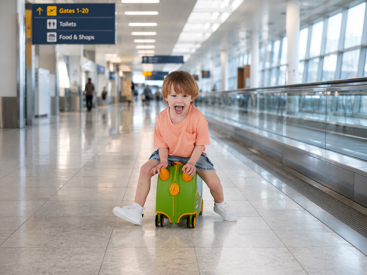 Trunki Glide Ride-on Luggage - Tilly the Tractor