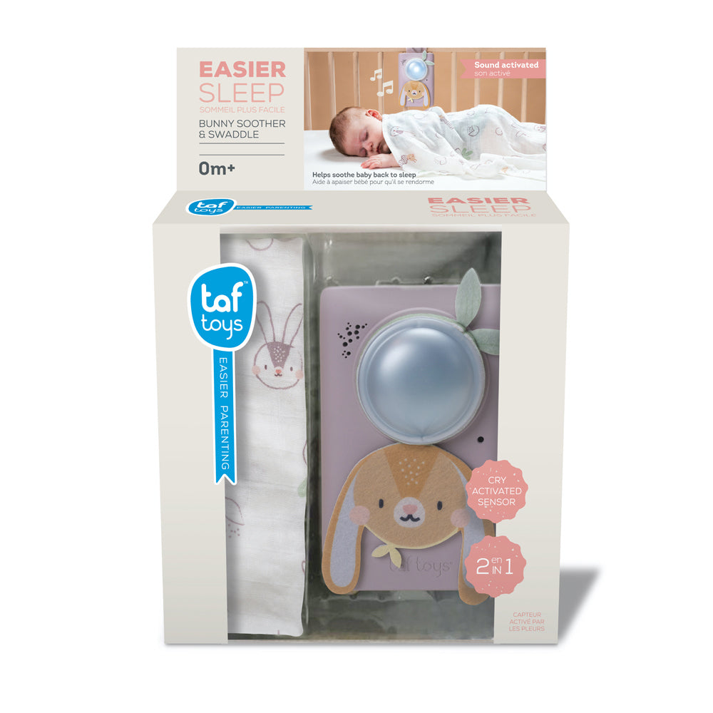 Taf Toys Bunny soother & swaddle 0m+ (TT13305)