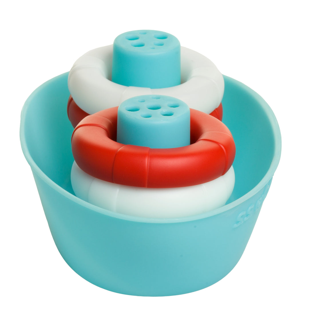 Ubbi Boat and Buoys bath toy
