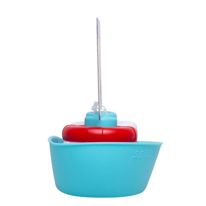 Ubbi Boat and Buoys bath toy