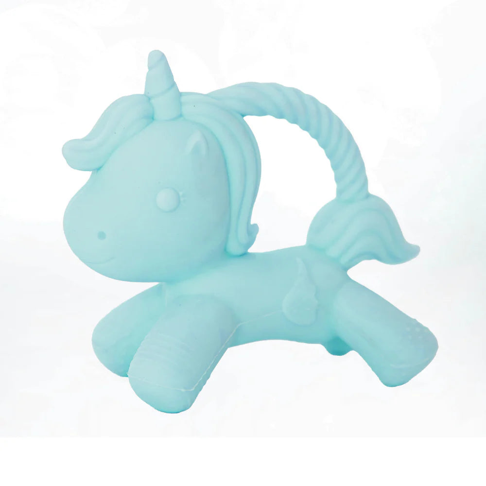 Jellystone Designs Unicorn Teether - Blue