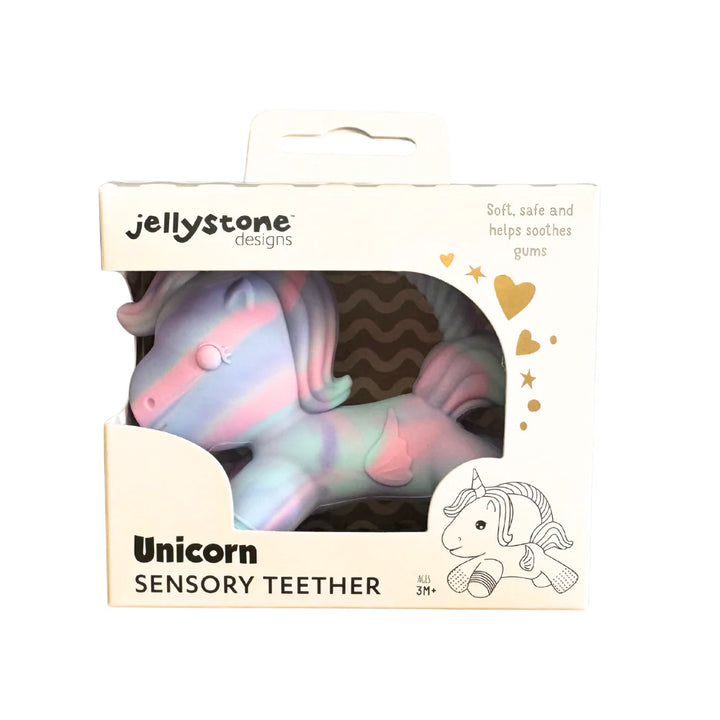 Jellystone Designs Unicorn Teether - Ombre'
