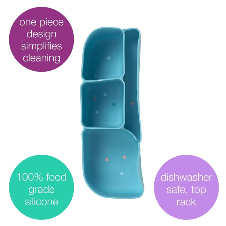 B.Box Silicone Bento Tray lunchbox - confetti