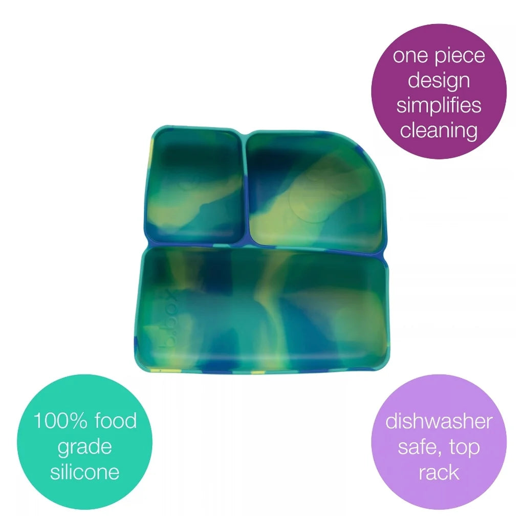 B.Box Silicone Bento Buddy lunchbox - electric jungle