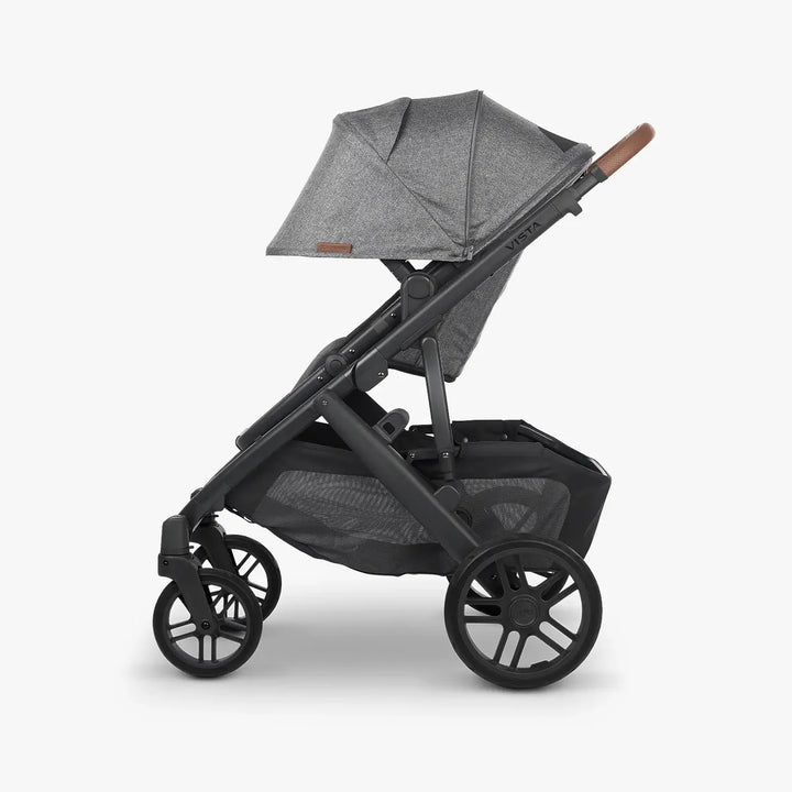 UPPAbaby VISTA V2 With Bassinet - Charcoal Melange/Carbon (Greyson)