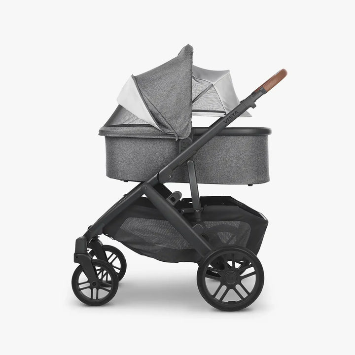 UPPAbaby VISTA V2 With Bassinet - Charcoal Melange/Carbon (Greyson)