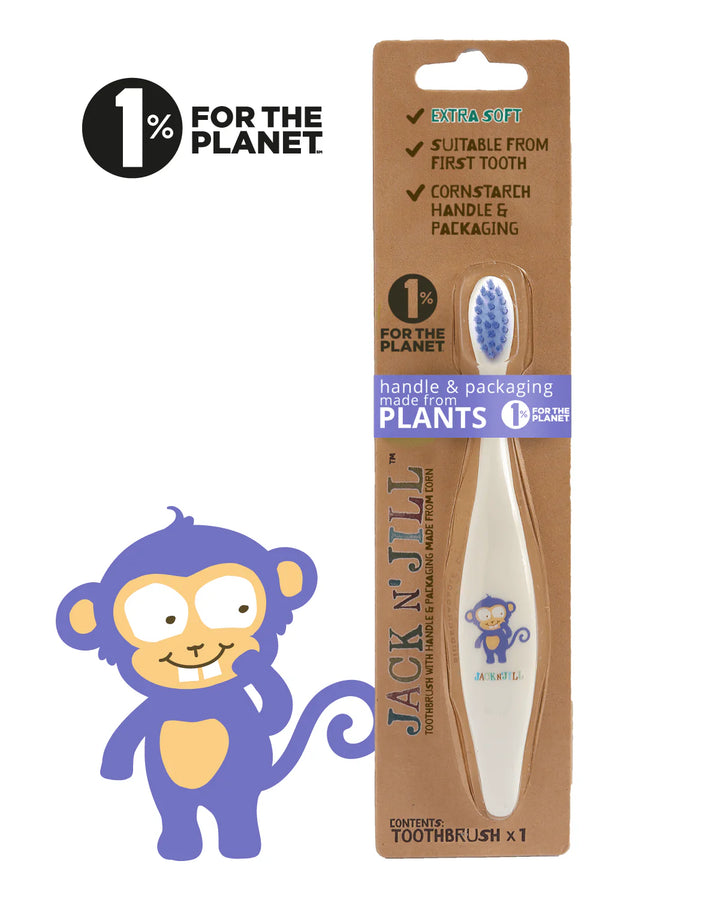 Jack N' Jill Bio Toothbrush - Monkey