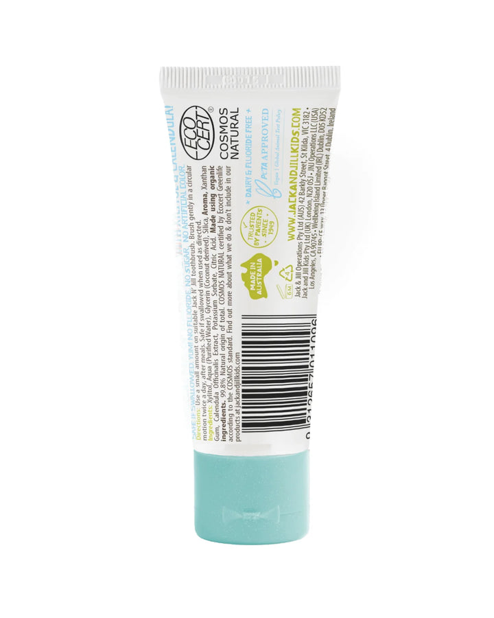 J N'J Toothpaste Organic - Milkshake