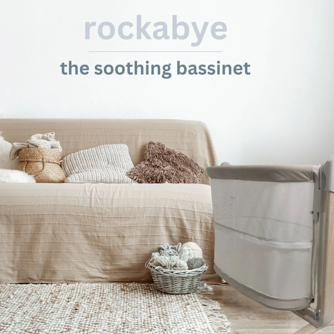 Baby Studio Rockabye V2 - The Soothing Bassinet (mattress included) NEW
