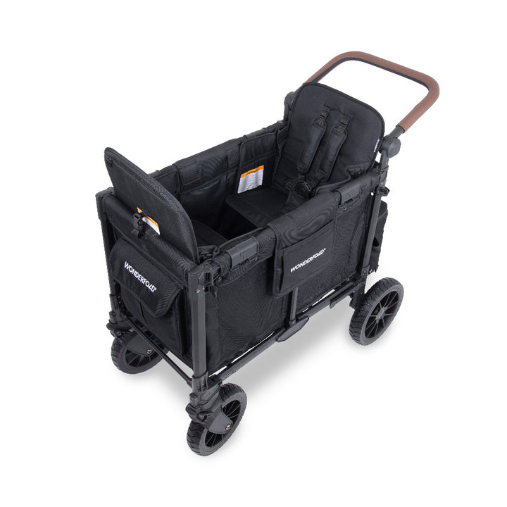 Wonderfold W2 Luxe Pro Stroller Wagon - Jet Black