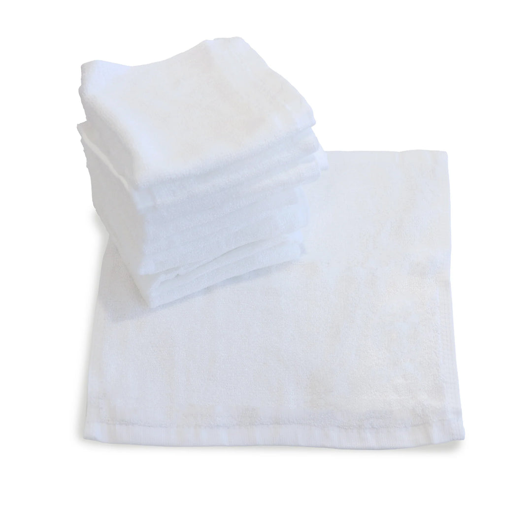 Bubba Blue Bamboo White 10pk Wash Cloths
