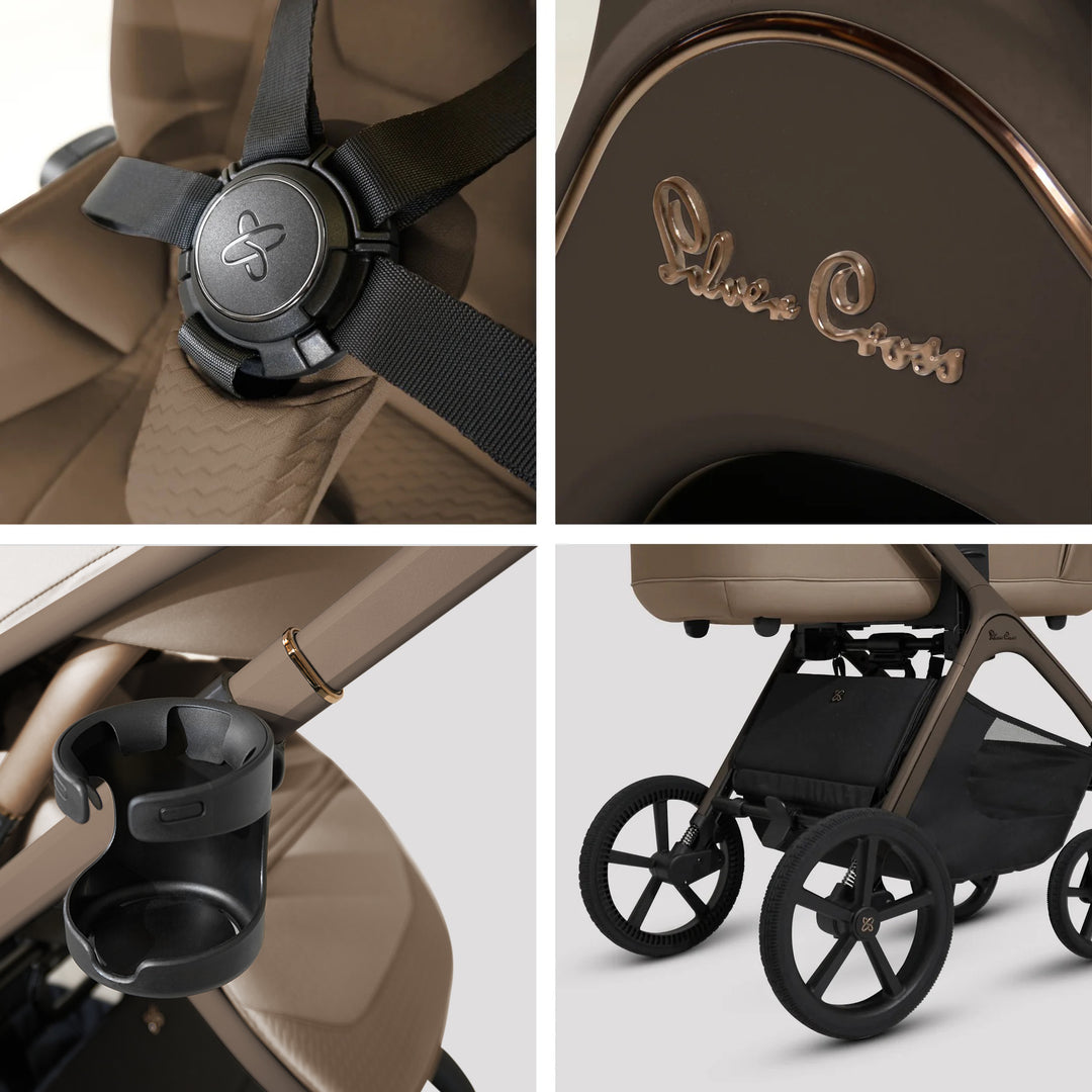 Silver Cross Cove with Carrycot (6 Piece) - Maple