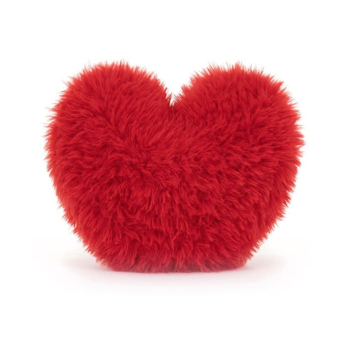 Jellycat Amuseables Beatie Heart Large Red & Black 7x19x17cm