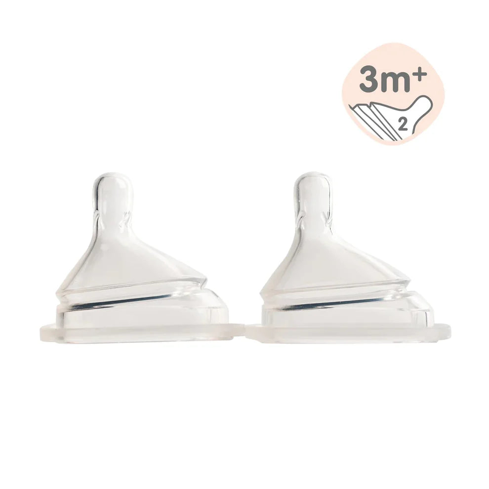 Hegen Teat Medium Flow (2-pack)(3 to 6 Months)
