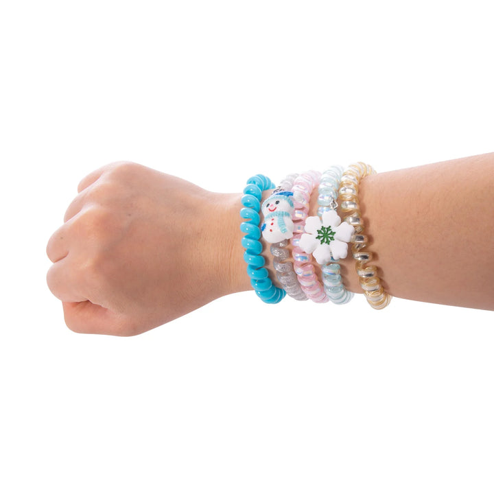 Discovery Zone Festive Spiral Hair Ties - Assorted