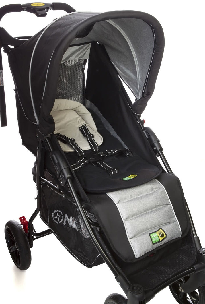 VeeBee Seatpad & Head Hugger-Black(A788)