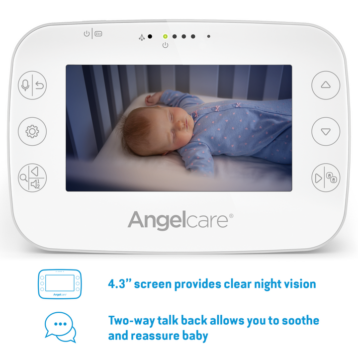 Angelcare Video& sound monitor 4.3" screen Ac320