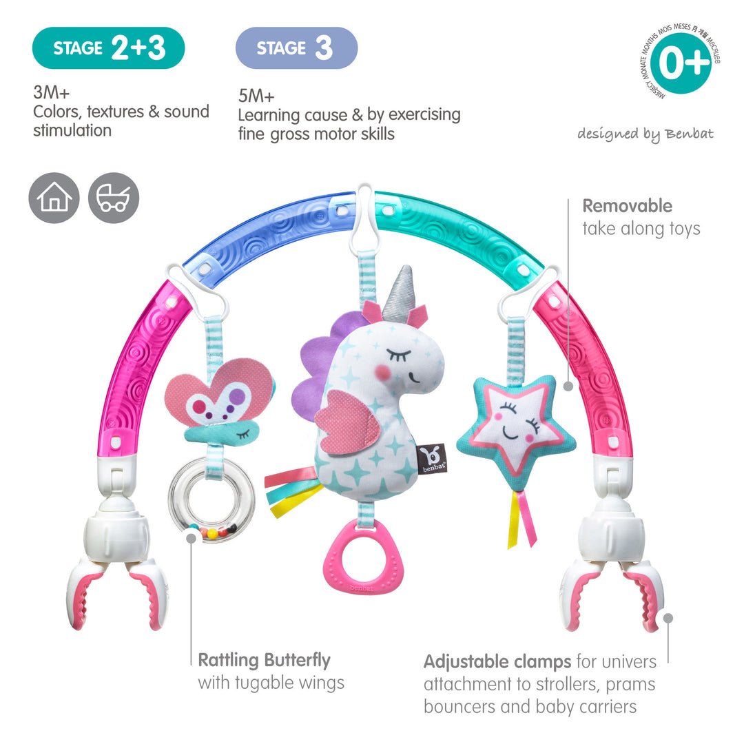 Benbat Dazzle Play Arch Unicorn(BB152)