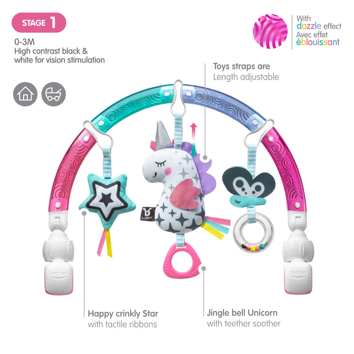 Benbat Dazzle Play Arch Unicorn(BB152)