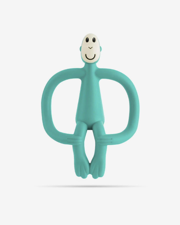 Matchstick Monkey Teething Toy and Gel Applicator-Emerald Green