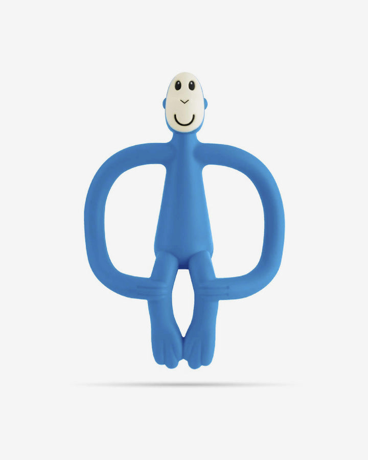 Matchstick Monkey Teething Toy and Gel Applicator-Blue