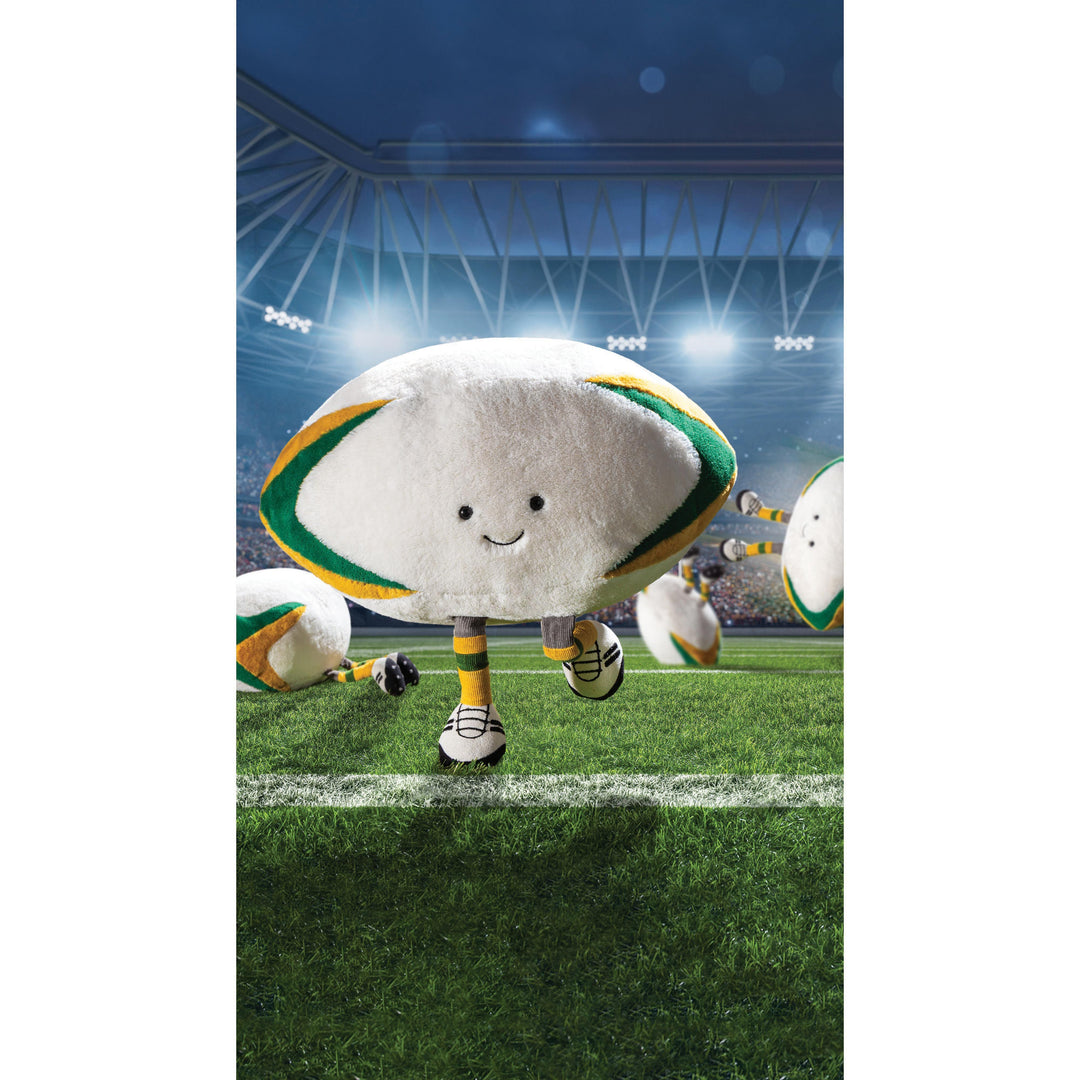 Jellycat Amuseables Sports Australian Rugby Ball Multi-colour 36x58x27cm