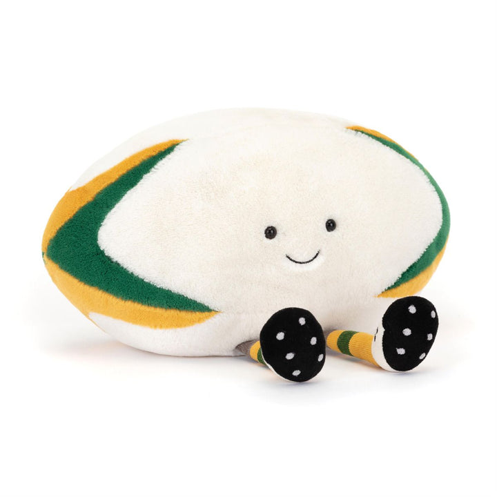 Jellycat Amuseables Sports Australian Rugby Ball Multi-colour 36x58x27cm