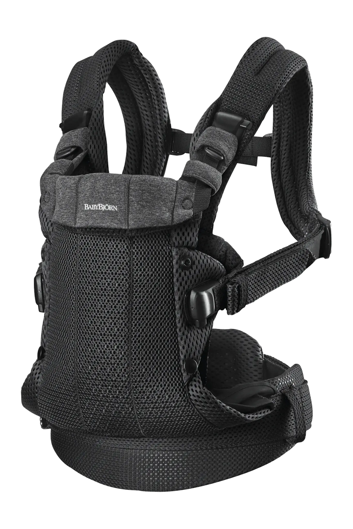 BabyBjorn Baby Carrier Harmony - 3D Mesh, Black