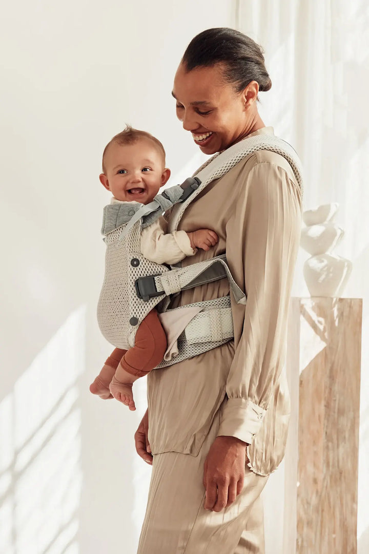 BabyBjorn Baby Carrier Harmony - 3D Mesh, Cream